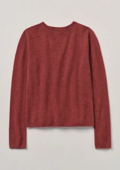TOAST Wool Cashmere Neat Sweater-Women Knitwear