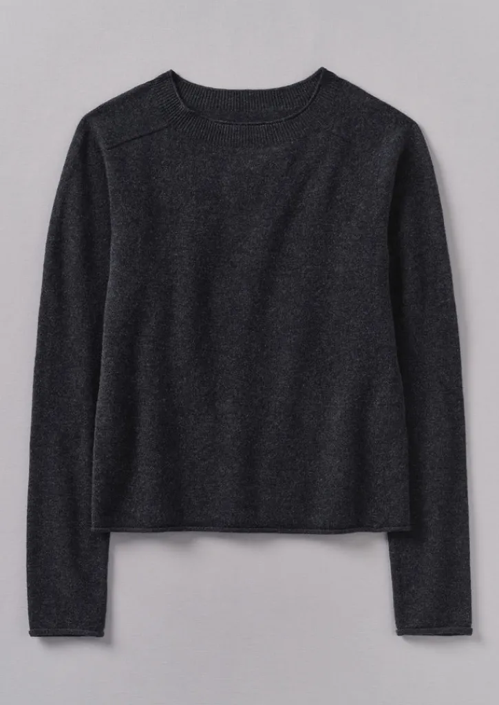 TOAST Wool Cashmere Neat Sweater-Women Loungewear|Knitwear