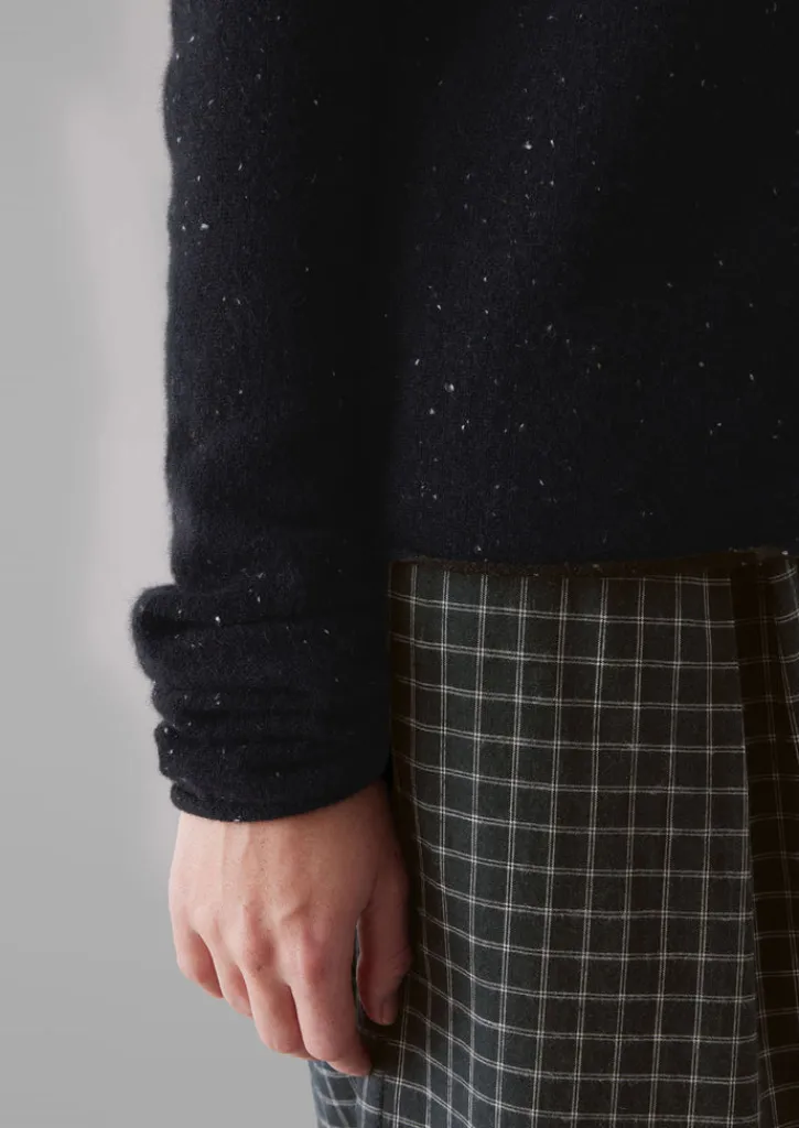 TOAST Wool Cashmere Neat Sweater-Women Cashmere|Loungewear