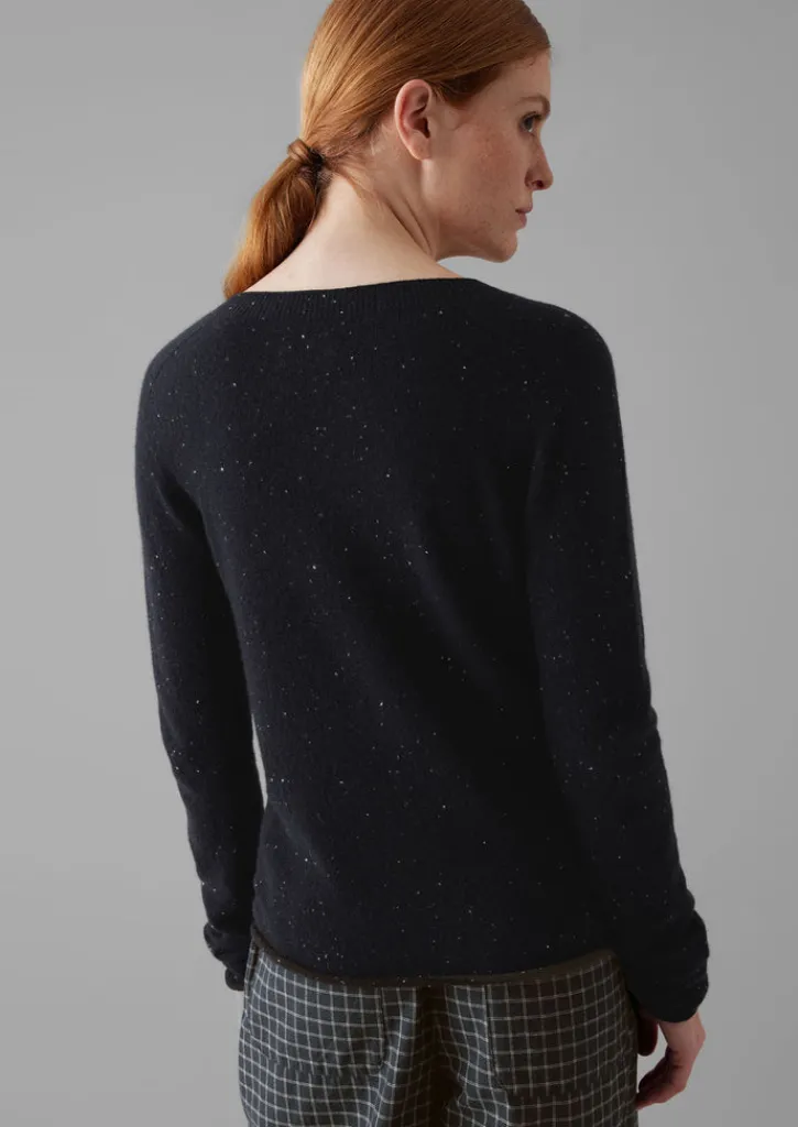 TOAST Wool Cashmere Neat Sweater-Women Cashmere|Loungewear