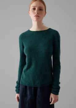TOAST Wool Cashmere Neat Sweater-Women Cashmere|Loungewear