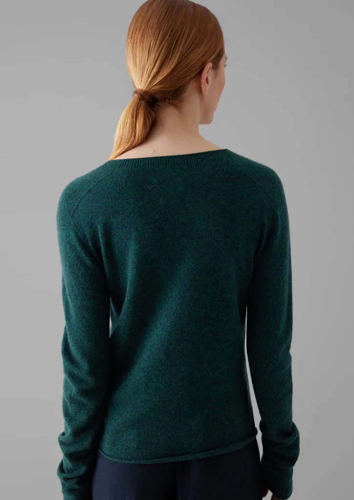 TOAST Wool Cashmere Neat Sweater-Women Cashmere|Loungewear