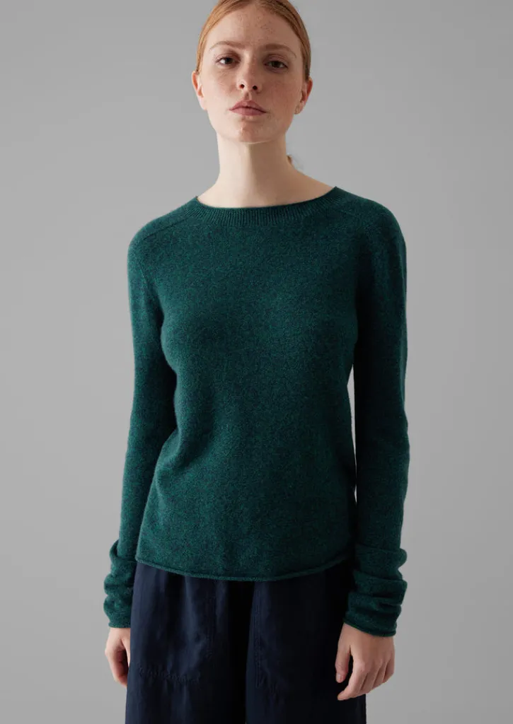 TOAST Wool Cashmere Neat Sweater-Women Cashmere|Loungewear