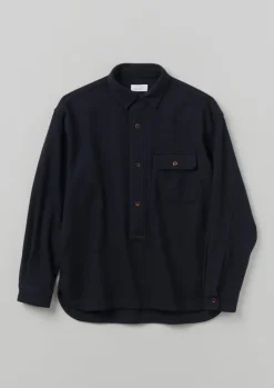 TOAST Wool Cashmere Overshirt- Shirts
