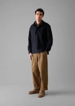 TOAST Wool Cashmere Overshirt- Shirts