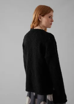 TOAST Wool Knitted Wrap Jacket-Women Jersey|Loungewear