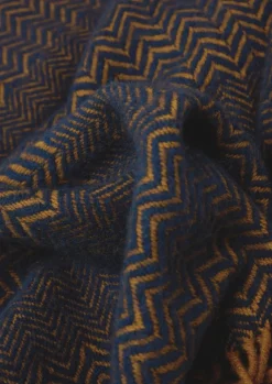 TOAST Zig Zag Wool Blanket- Textiles|Blankets & Throws